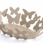 Moderní oválný vrchol v bílé nebo béžové železě vyrobené v Itálii - Leiden Viadurini