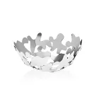 Kulatý středobod současného designu zdobený stříbrným kovem - Cordoba Viadurini