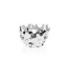 Kulatý středobod současného designu zdobený stříbrným kovem - Cordoba Viadurini