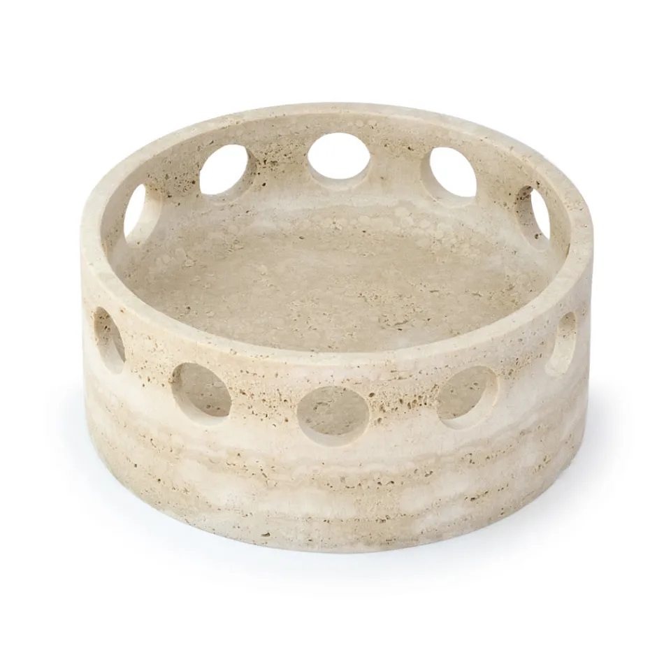 Saténový mramorový podnos/kapsový podnos Made in Italy - Hinata Viadurini