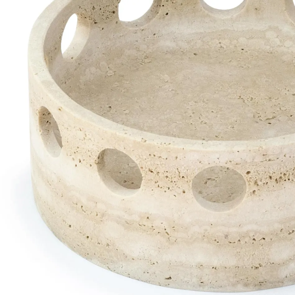 Saténový mramorový podnos/kapsový podnos Made in Italy - Hinata Viadurini