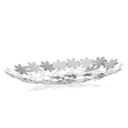 Středový stříbrný kovový kapesníček Luxusní květinová výzdoba - Pinko Viadurini