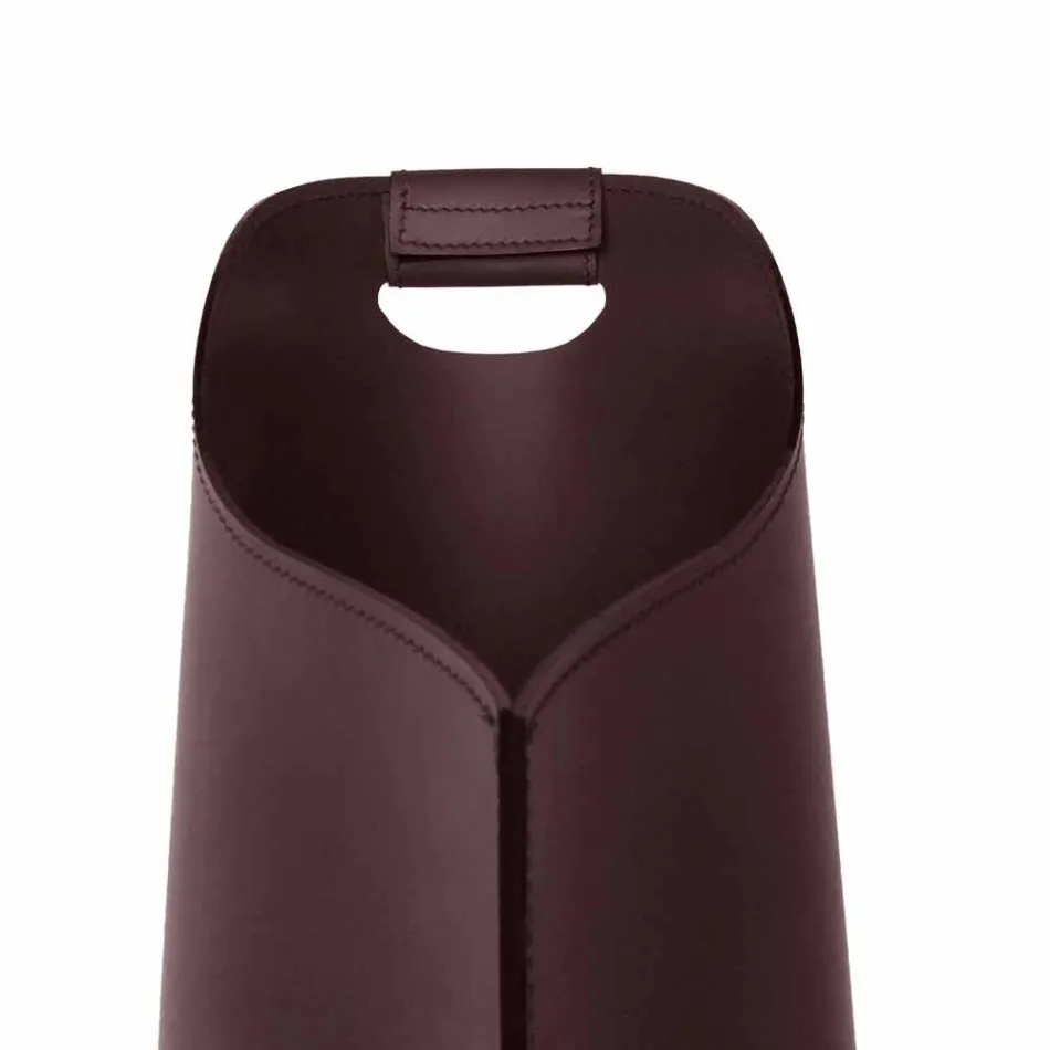 Vnitřní držák na pelety basket kůže 15 Kg SAPEL designu Viadurini