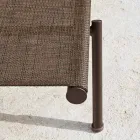 Zahradní lenoška z hliníku a technické tkaniny - Bahia od Varaschin Viadurini