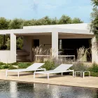 Zahradní lenoška s nebo bez vysoce kvalitní matrace - Filomenalet Viadurini