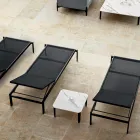 Zahradní lenoška s nebo bez vysoce kvalitní matrace - Filomenalet Viadurini