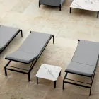 Zahradní lenoška s nebo bez vysoce kvalitní matrace - Filomenalet Viadurini