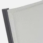 Zahradní lenoška s kolečky a sklopným opěradlem, 4 kusy - Babilonia Viadurini