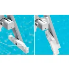 Moderní zahradní lehátko se slunečníkem a sklopným opěradlem - Arnold Viadurini