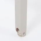 Polohovací zahradní lenoška z hliníku, Homemotion, 4 kusy - Lester Viadurini