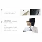 Moderní designový lehátko Longue Kobra Vyrobeno v Itálii Viadurini