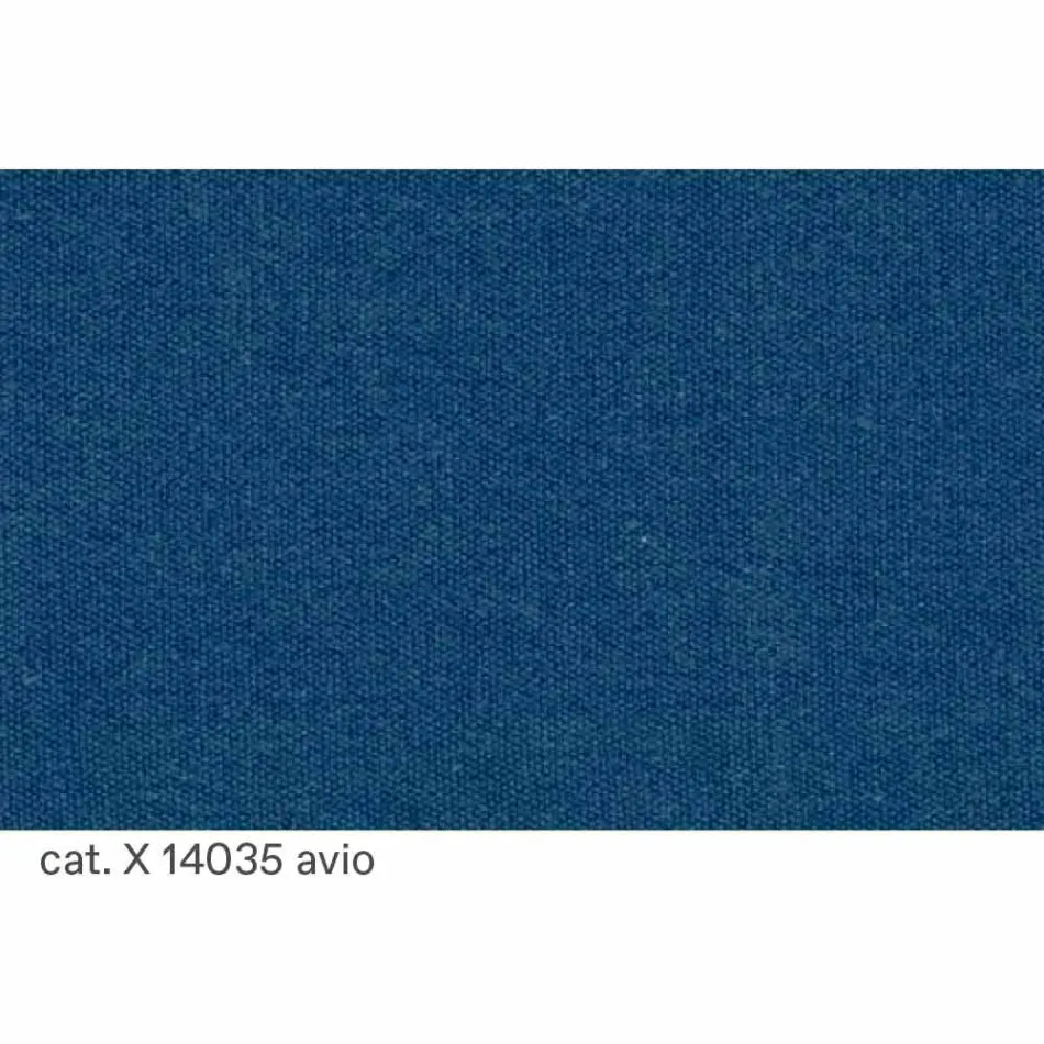 Lehátko z březového dřeva s bavlněným sedákem vyrobeno v Itálii - Fortaleza Viadurini