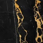 Velká kulatá mísa v Portoro nebo Paonazzo Marble Vyrobeno v Itálii - Glazer Viadurini