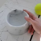 Mramorová miska pro psa/kočku Made in Italy - Komi Viadurini