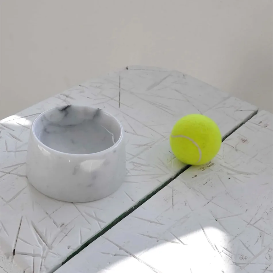 Mramorová miska pro psa/kočku Made in Italy - Komi Viadurini