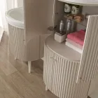 Sloup se čtyřmi dvířky se zpracováním Cannetté Made in Italy - Candy Viadurini