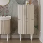 Sloup se čtyřmi dvířky se zpracováním Cannetté Made in Italy - Candy Viadurini