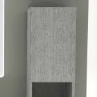 Koupelnový sloup se 2 dveřmi v moderním designu Ambra z ekologického dřeva, vyrobený v Itálii Viadurini