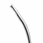 Venkovní sprchový sloup z oceli s integrovanou sprchovou hlavicí vyrobený v Itálii - Yuki Viadurini