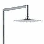 Mosazný sprchový sloup se sprchovou hlavicí a ABS sprchou vyrobený v Itálii - Padula Viadurini