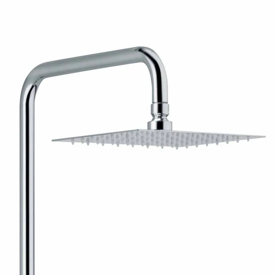 Pákový sprchový sloup v mosazném chromovém provedení Made in Italy - Padula Viadurini