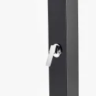 Venkovní solární sprchový sloup z nerezové oceli vyrobený v Itálii - Werner Viadurini