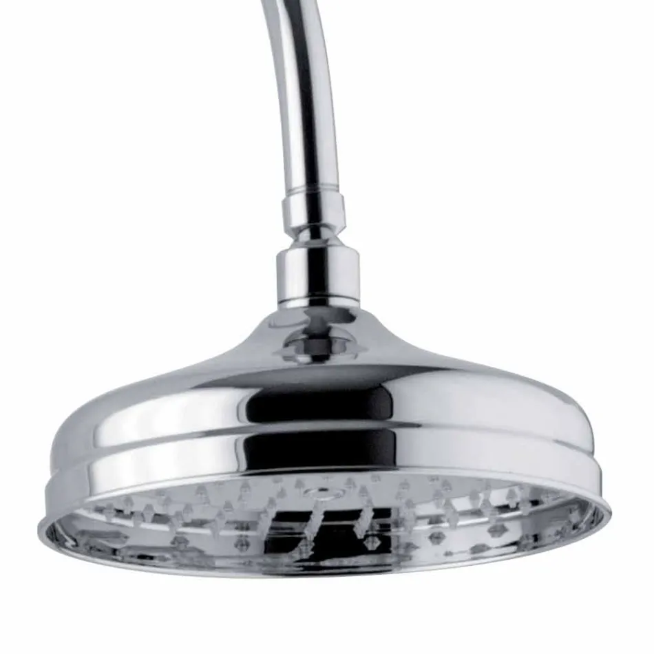 Teleskopický sprchový sloup v mosazném klasickém designu vyrobený v Itálii - Nesto Viadurini