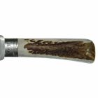 Starožitný řemeslný nůž s rohem nebo dřevěnou rukojetí vyrobený v Itálii - Mugello Viadurini