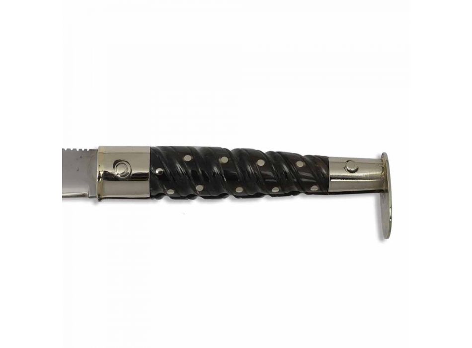 Calabrese Torciglione nůž s 7,5 cm ocelovým ostřím Made in Italy - Bria Viadurini