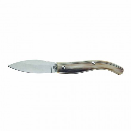 Ručně vyráběný nůž Maremma Leaf Blade Steel vyrobený v Itálii - Remma Viadurini