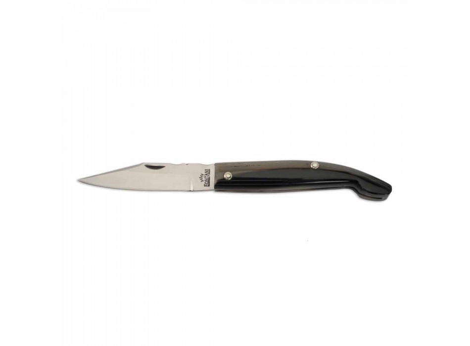 Nůž Maremma s plochým ostřím z oceli vyrobený v Itálii - Remma Viadurini