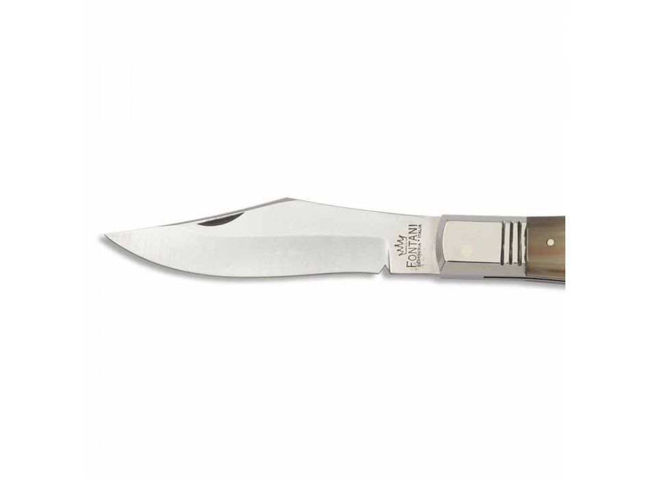 Nůž Maresciall s ručně vyrobeným jarním uzávěrem vyrobený v Itálii - Morzo Viadurini