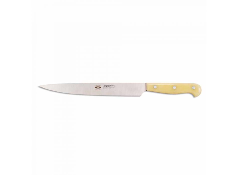 Nůž na pečenou salámu z nerezové oceli Berti exkluzivně pro Viadurini - Gracco Viadurini