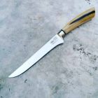 Vykosťovací nůž s dřevěnou rukojetí nebo vůl Horn vyrobený v Itálii - Posca Viadurini