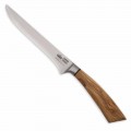 Vykosťovací nůž s dřevěnou rukojetí nebo vůl Horn vyrobený v Itálii - Posca
