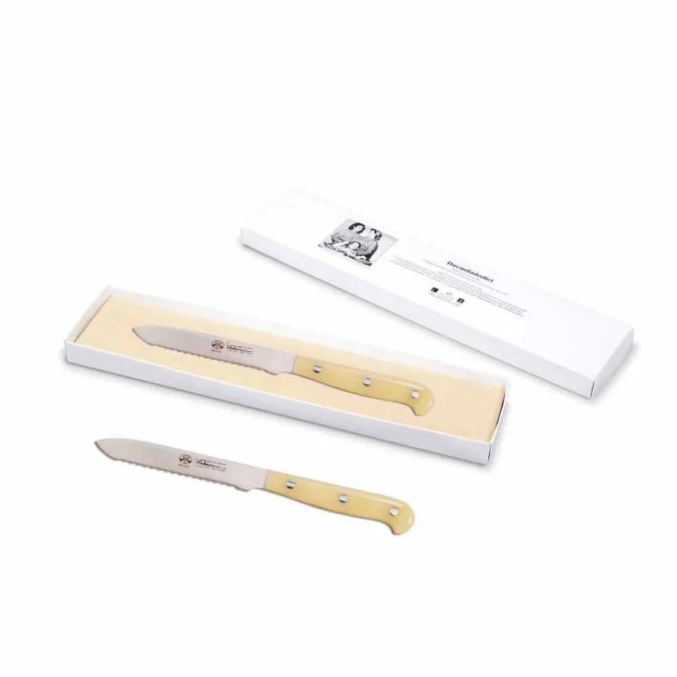 Nerezový zoubkovaný nůž na rajčata Berti pro Viadurini-Barasso Viadurini