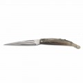Starověký římský nůž s rukojetí Ox Horn vyrobený v Itálii - Ramon