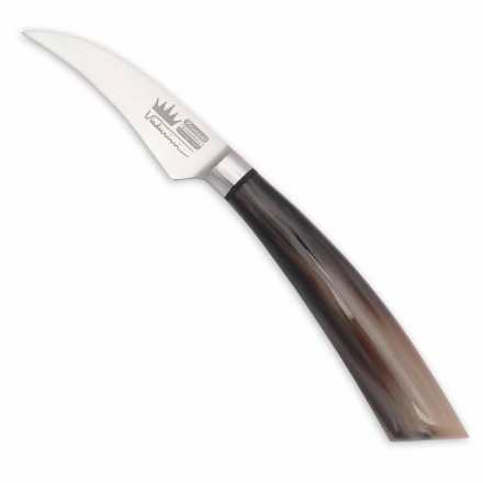 Ručně krájený nůž se 7 cm ocelovou čepelí vyrobený v Itálii - Dido Viadurini