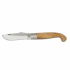 Ručně vyrobený nůž Zuava s dřevěnou rukojetí nebo rohem vyrobený v Itálii - Zoeva Viadurini