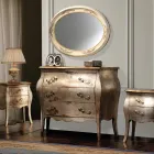 Komoda z lipové laťovky se 3 zásuvkami Made in Italy - Bled Viadurini