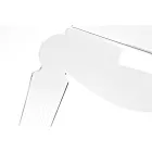 Noční stolek Artisan v průhledném klasickém designu z plexiskla - Salino Viadurini