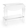 Noční stolek Artisan v průhledném klasickém designu z plexiskla - Salino