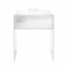 Noční stolek s bílým LED světla svítí dotykové Adelia Viadurini
