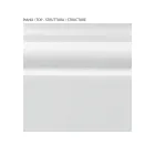 Noční stolek s konstrukcí z dýhovaných dřevěných částic Made in Italy - Thor Viadurini