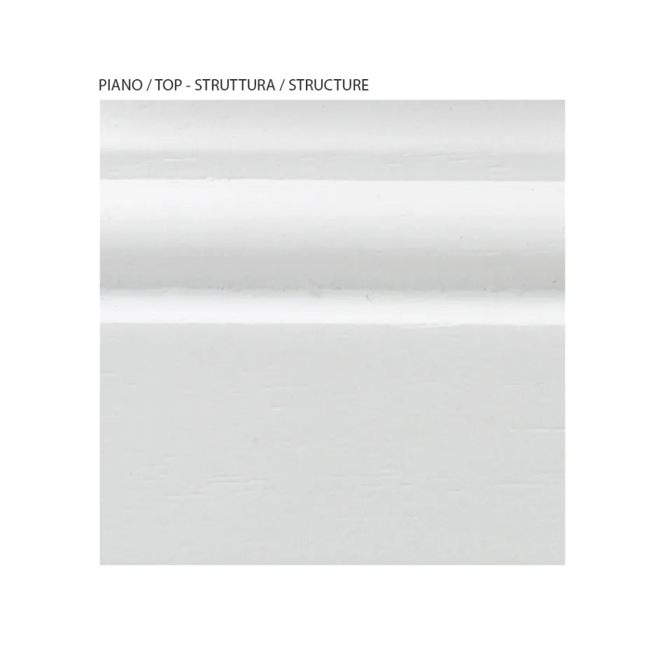 Noční stolek s konstrukcí z dýhovaných dřevěných částic Made in Italy - Thor Viadurini