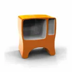 Designový noční stolek v Adamantx® Catodico Vyrobeno v Itálii Viadurini