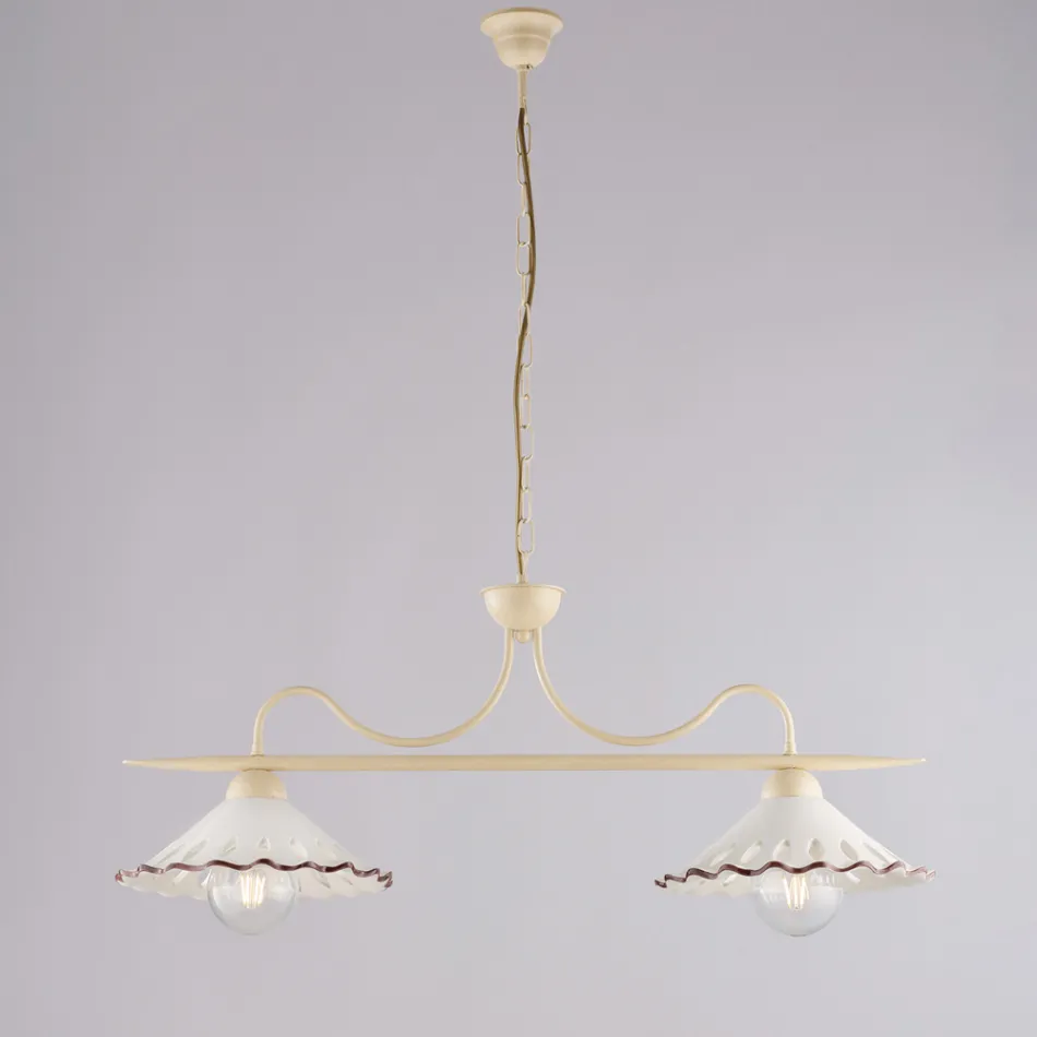 Světelný designový doplněk ze skla a kovu vyrobený v Itálii s elegantním vzhledem - Mira Viadurini