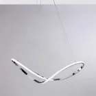 Světelný doplněk ze skla a kovu vyrobený v Itálii s elegantním vkusem – Apollo Viadurini