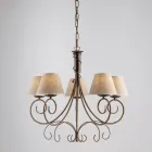 Draco, světélkující skleněný a kovový doplněk vyrobený v Itálii s elegantním vkusem. Viadurini