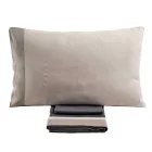 Dvojlůžková souprava z 90% bavlny a 10% lnu Made in Italy - Nestle Viadurini